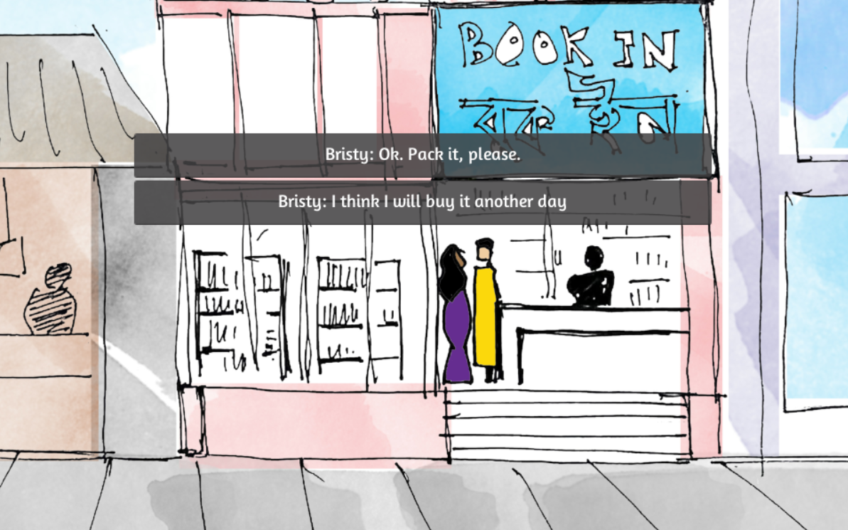 Colored Pencil Box – A Branching Narrative
